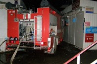 Назвали попередню причину пожежі на Завокзальному ринку