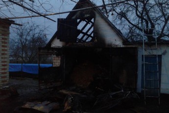У місті на Волині горів будинок