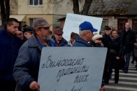У Луцьку сотні спиртовиків вийшли на страйк ФОТО