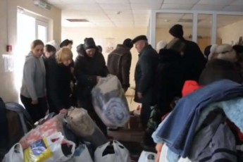 Луганські терористи прийняли «біженців із Волині» ВІДЕО