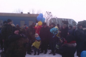 Як на Волині зустрічали бійців тербатальйону ФОТО