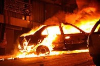 Вночі поблизу Луцька згоріла автівка