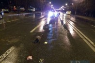 ДТП у Києві: чоловіка переїхало кілька автомобілів ФОТО