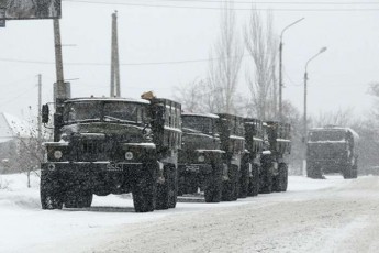Карта АТО станом на 4 січня