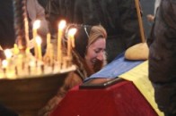 Лучани провели в останню путь загиблого у ДТП бійця Нацгвардії ФОТО