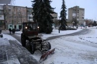 На Волині неналежно чистять дороги від снігу
