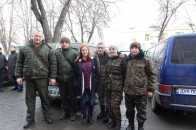 Добровольці з Луцька вирушили в зону АТО ФОТО