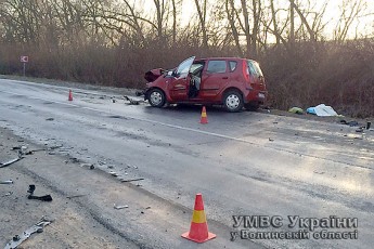 Смертельна аварія на Волині: жінка-водій загинула на місці події ФОТО