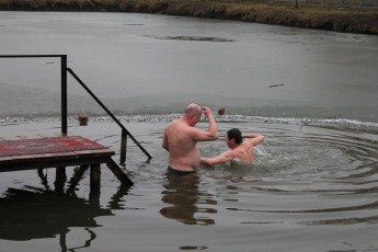 Як християни у Нововолинську Водохреще святкують ФОТО