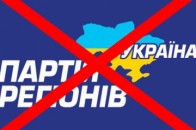 Партія Регіонів припинила своє існування на Волині