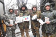 «Добровольці в Пісках не втрачають бойовий дух», - волонтер з Волині ФОТО