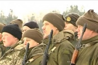 Більше тисячі мобілізованих, серед них і волиняни, присягнули на вірність ВІДЕО