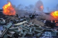 Українські військові заблоковані в Дебальцевому