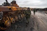 Дебальцеве - найгарячіша точка у нинішній війні на Донбасі ВІДЕО