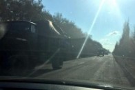 В Україну вдерлася колона російської бронетехніки