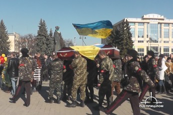 Лучани попрощались із загиблим під Іловайськом В’ячеславом Іоновим