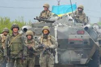 Карта АТО станом на 23 лютого
