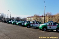 Луцькі прикордонники показали з яким автопарком поїдуть на війну ФОТО