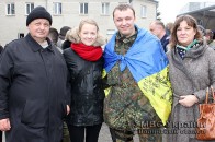 Волинь зустріла із зони АТО зведений загін правоохоронців ВІДЕО