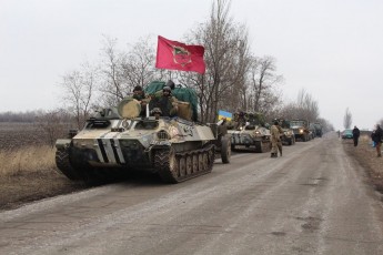Відведення військ по всій лінії фронту. Карта АТО станом на 27 лютого