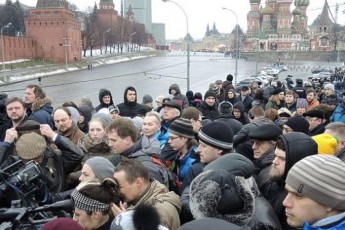 Траурна хода в пам'ять Бориса Нємцова у Москві ОНЛАЙН