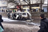У Харкові посеред вулиці пролунав потужний вибух ВІДЕО