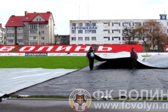 Як у Луцьку готуються до першого матчу 2015 року ВІДЕО