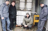 Волиняни передали військовим баню на колесах