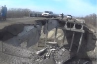 Дорога смерті в окупованому бойовиками Дебальцевому ВІДЕО