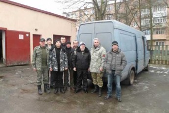 Волиняни спорядили добровольця на війну ФОТО