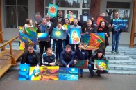 У Луцьку продаватимуть картини намальовані бійцями АТО