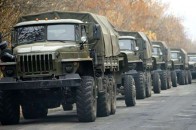 Російська армія готує вогневі позиції в районі траси Луганськ - Донецьк