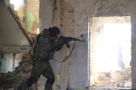 Полк «Азов» повідомляє про бій у Широкиному