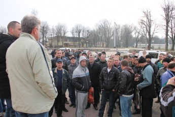 Волинські шахтарі готуються перекрити Ягодинську митницю