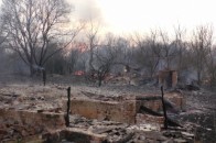 На Чернігівщині вигоріло майже ціле село ФОТО