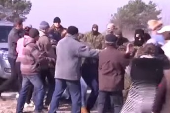 На Дніпропетровщині Правий сектор побився із селянами ВІДЕО