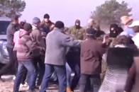 На Дніпропетровщині Правий сектор побився із селянами ВІДЕО