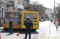 Аварія поблизу мерії Луцька: маршрутки «притерлись» боками ФОТО