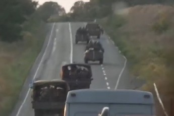 З Росії на Донбас вторглися три колони військової техніки