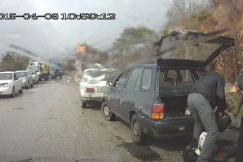 Крим чекає відпочиваючих тотальним ментовським шмоном на блокпостах ВІДЕО