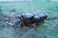 Аварія на Волині: мотоцикл на великій швидкості врізався у дерево ФОТО