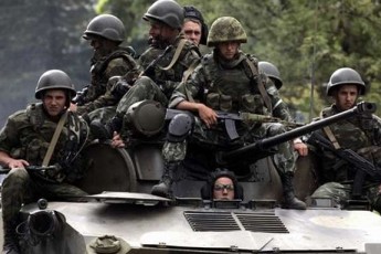 Бойовики висунули колону танків до Горлівки