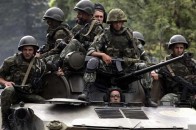 Бойовики висунули колону танків до Горлівки