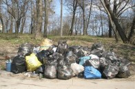 На Волині прибирали міжнародну трасу