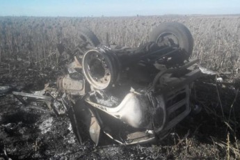 На Луганщині вибухнув автомобіль із прикордонником ФОТО