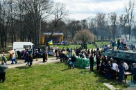 На Волині заради благодійності збудували військове містечко ФОТО