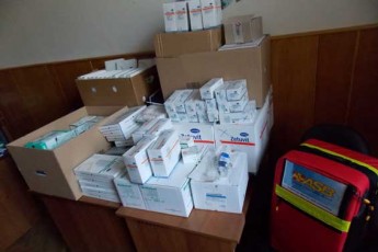 Волинським бійцям передали медикаменти з Німеччини ФОТО