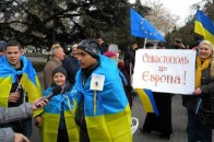 У Севастополі правоохоронці розігнали антиросійський мітинг