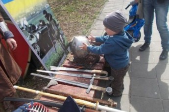 Лучан навчали фехтуванню, аби підтримати бійців АТО ФОТО