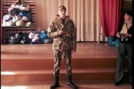 Герой, який пройшов пекло війни, зустрівся з волинськими школярами